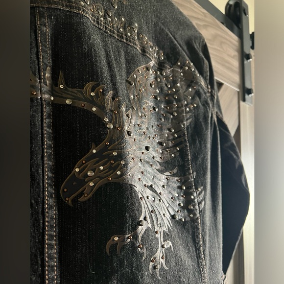 Harley Davidson Jean Jacket - Picture 6 of 6